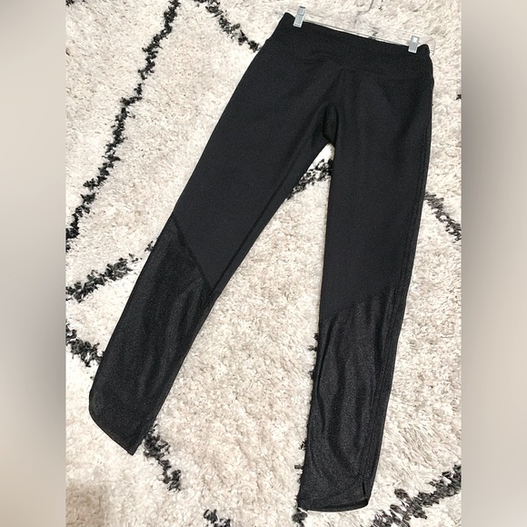 Zella Gemma High Waist Ankle Mesh Leggings Black M - Picture 4 of 13